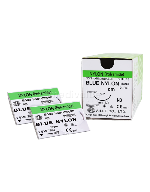 Blue Nylon 4-0 각침